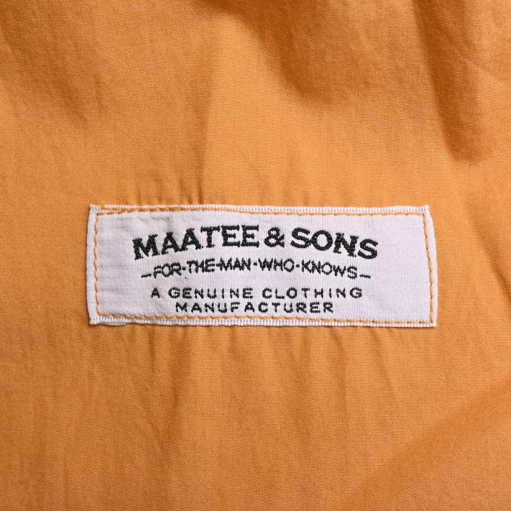 MAATEE&SONS マーティーアンドサンズ MT2103-0902 22SS Gマウンパ型 マウンテンパーカー 3