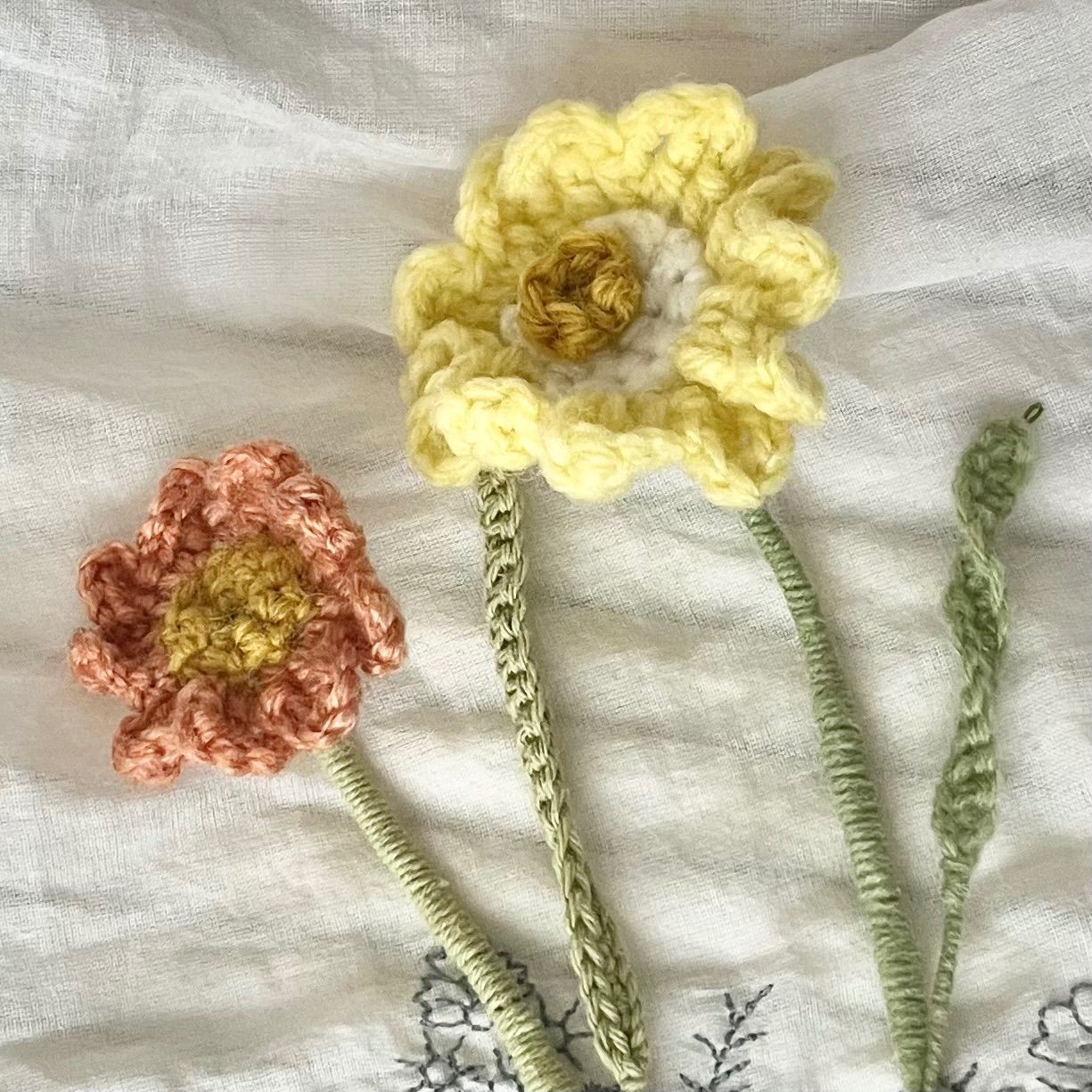 かぎ編みブーケ かぎ編み花束 花束 あみぐるみ枯れないお花 編み物 ブーケ 毛糸の花束