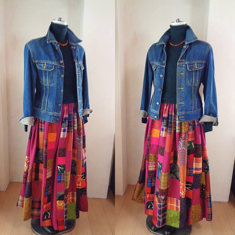 ボリュームギャザースカート