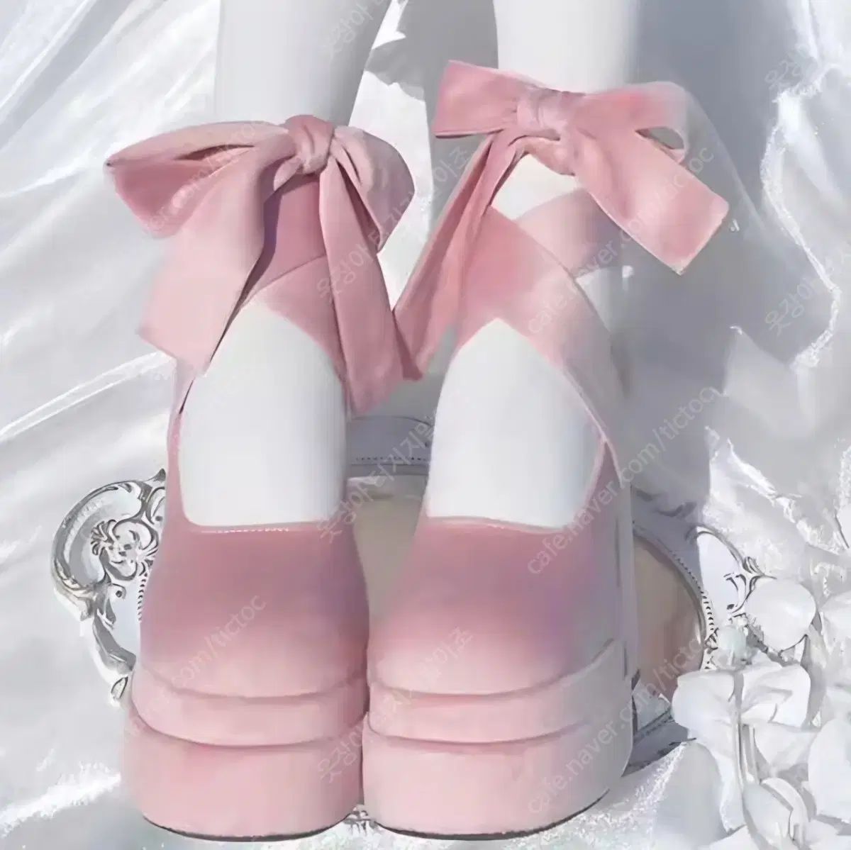 メルカリ初?!♥量産型＆地雷女子必見♡厚底×リボン♥クロックス