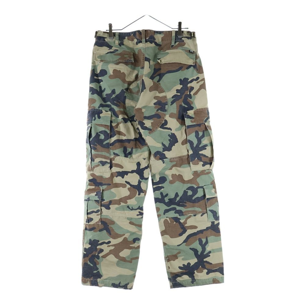STUSSY ステューシー カモ柄Ripstop Surplus Cargo Pant リップストップ サープラス カーゴパンツ 116586 カーキ