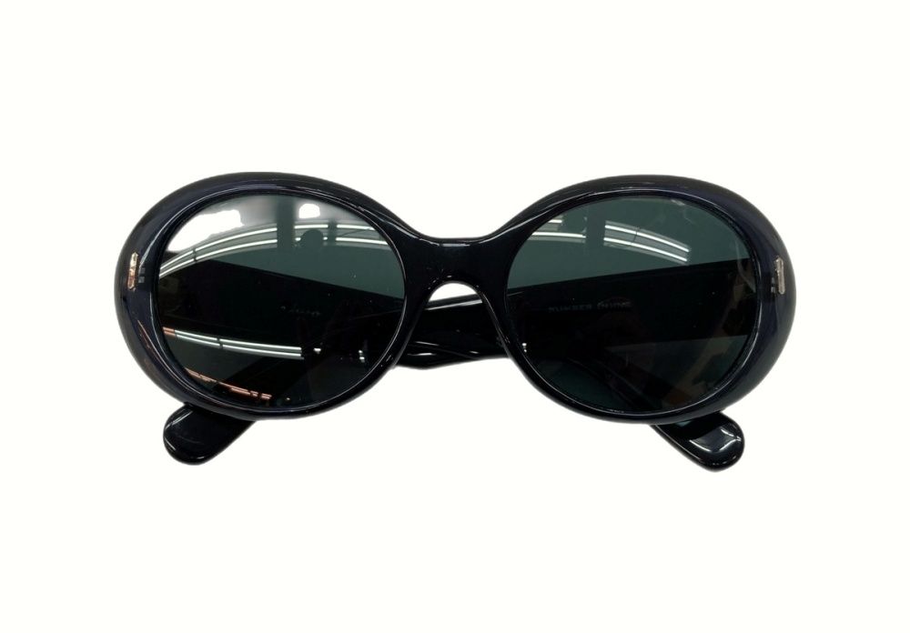 ナンバーナイン NUMBER (N)INE SUNGLASSES サングラス カート期 オーバルフレーム 眼鏡 サングラス 黒 眼鏡・サングラス  サングラス 無地 ブラック 104G-13 - メルカリ