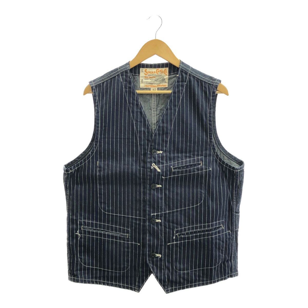 SUGAR CANE シュガーケーン SC12654 ウォバッシュストライプ