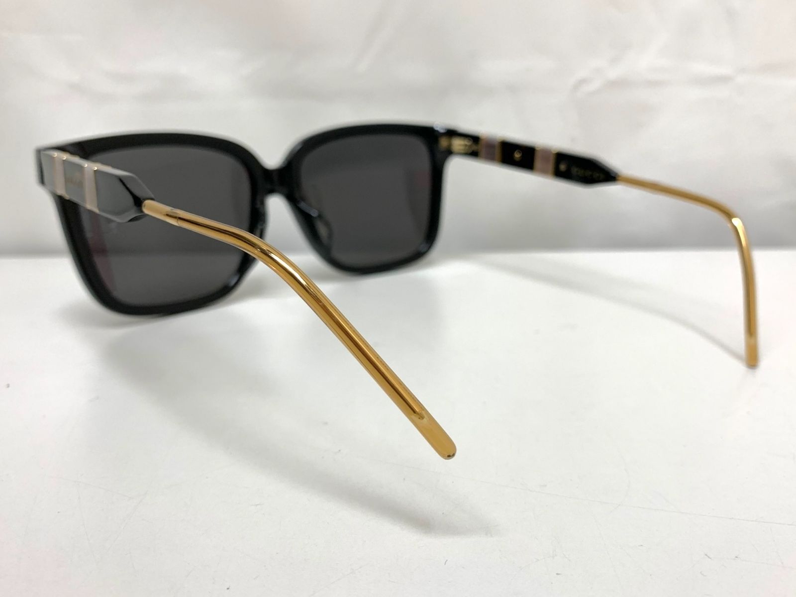 GUCCI (グッチ) サングラス ウェリントン GG0599SA ブラック ゴールド
