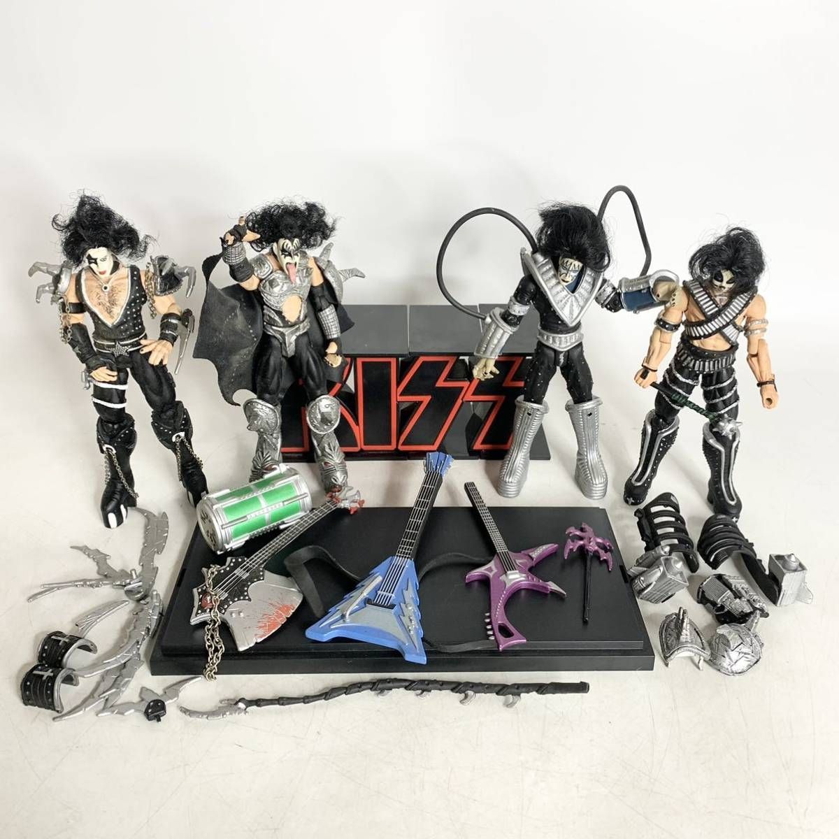 KISS キッス アクションフィギュア セット まとめ マクファーレン ピーター クリス ポール スタンレー エース フレーリー ジーン シモンズ -  メルカリ