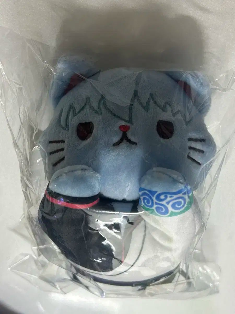 雷市場（ポンジャン）商品韓国直送】 未開封 銀魂 猫ぬいぐるみ 坂田 銀時