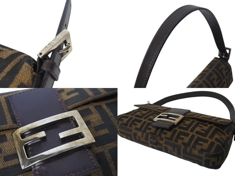 極美品 FENDI フェンディ マンマバケット ワンショルダーバッグ