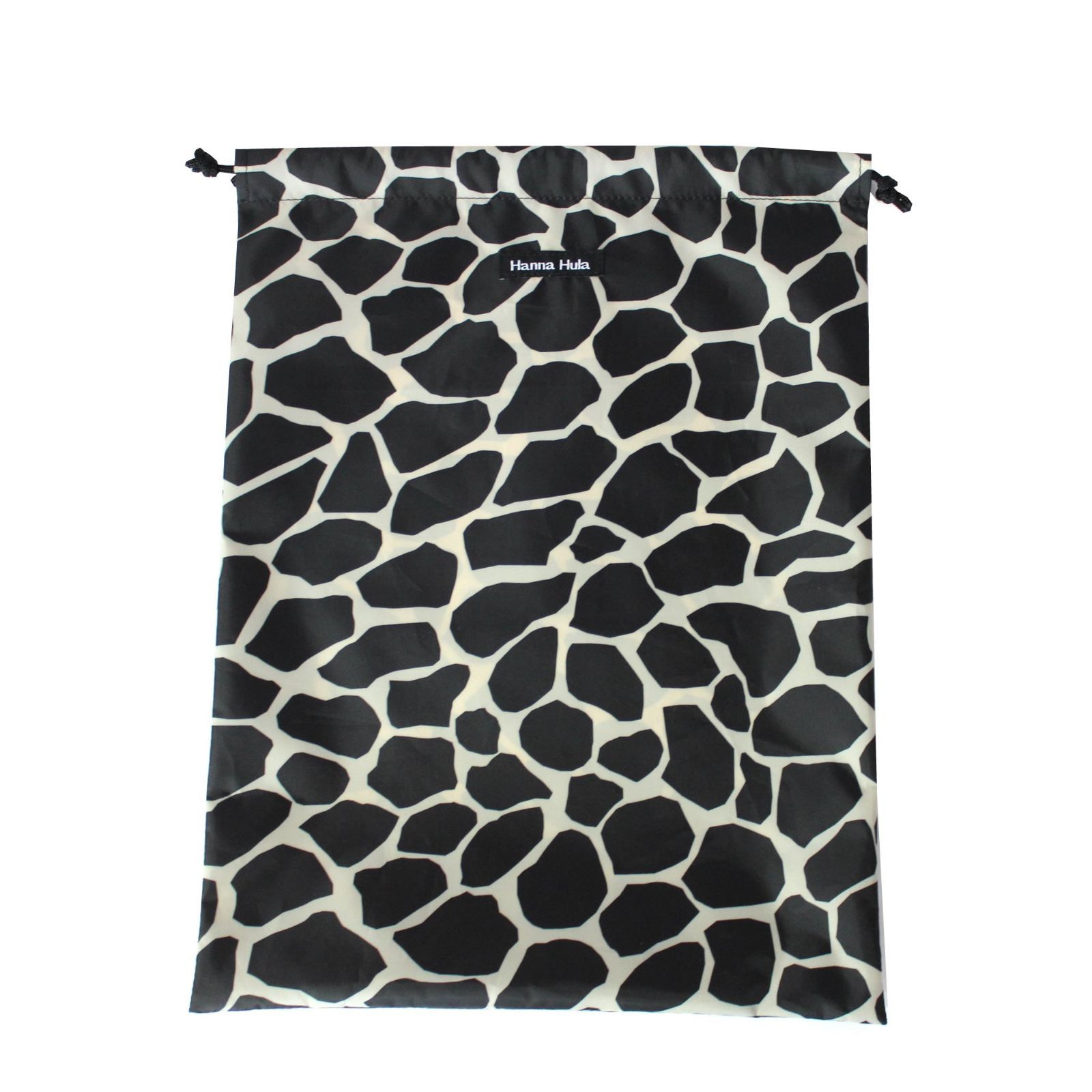 Lサイズ 消臭巾着 ジラフブラック Hula ハンナフラ Hanna