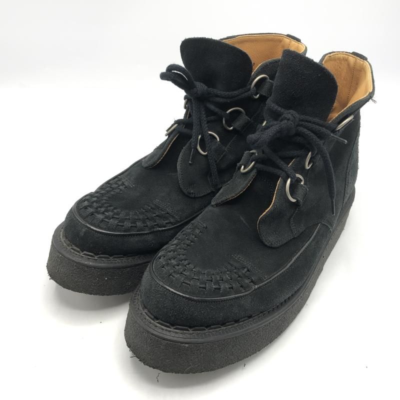 【中古】george cox CHUKKAブーツ 9 13327VI ブラック ジョージコックス[10]