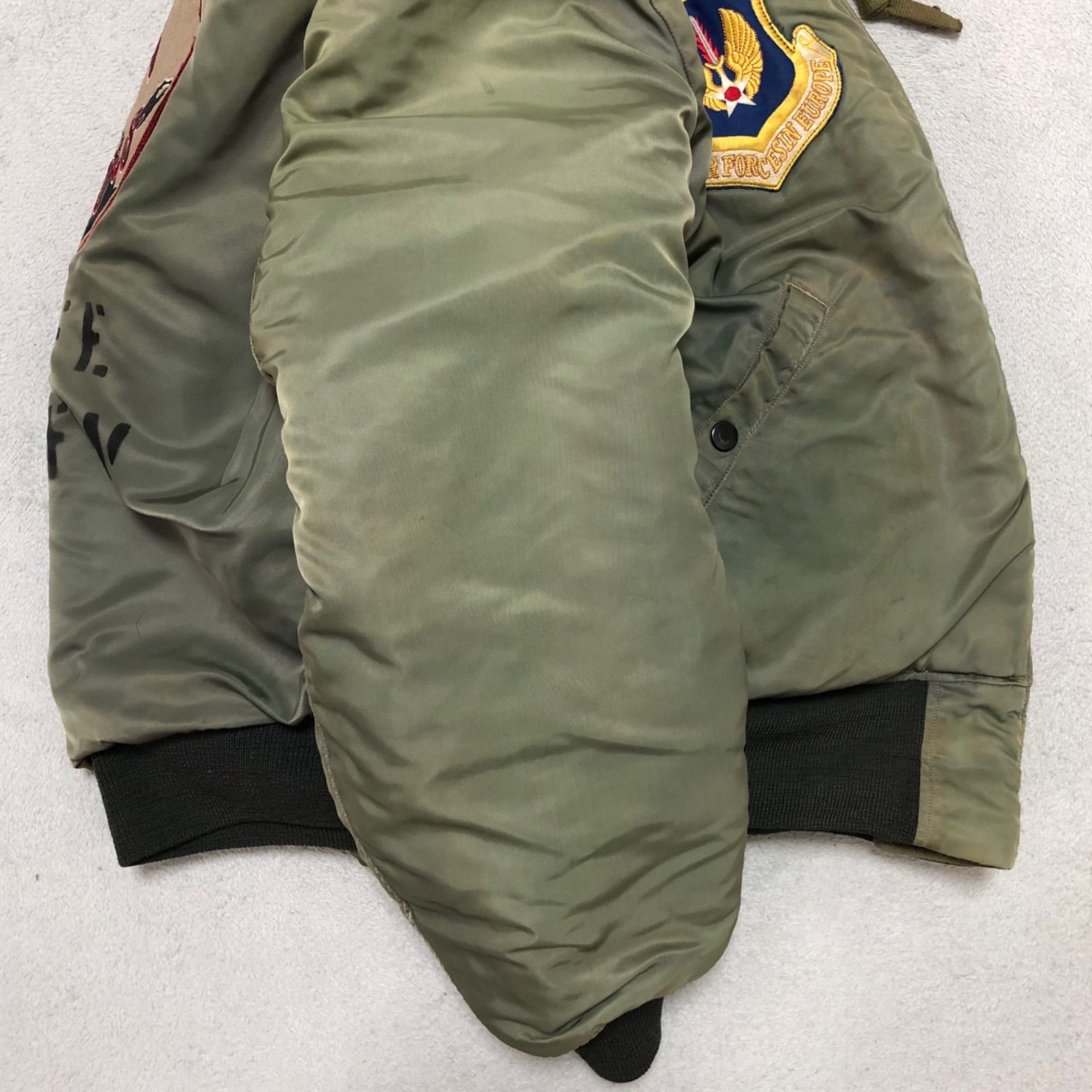 BUZZ RICKSON'S バズリクソンズ LION UNIFORM 実名復刻 MA-1 Sサイズ