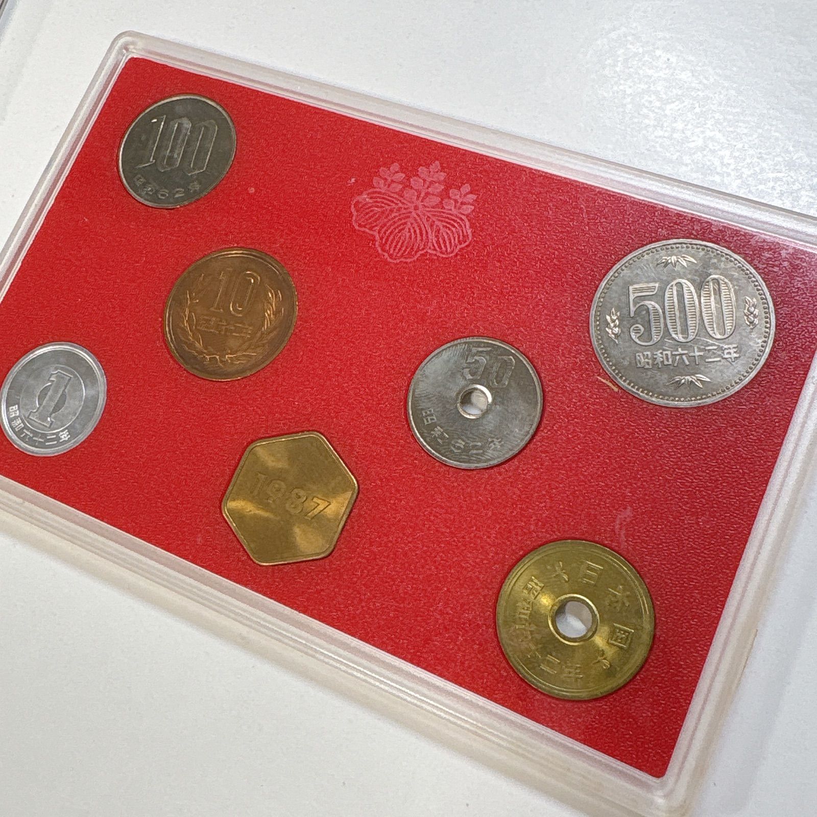 昭和６２年 1987 ミント貨幣セット ３点セット ☆希少☆昭和62年（1987）貨幣 プルーフ ミント セット 3セット