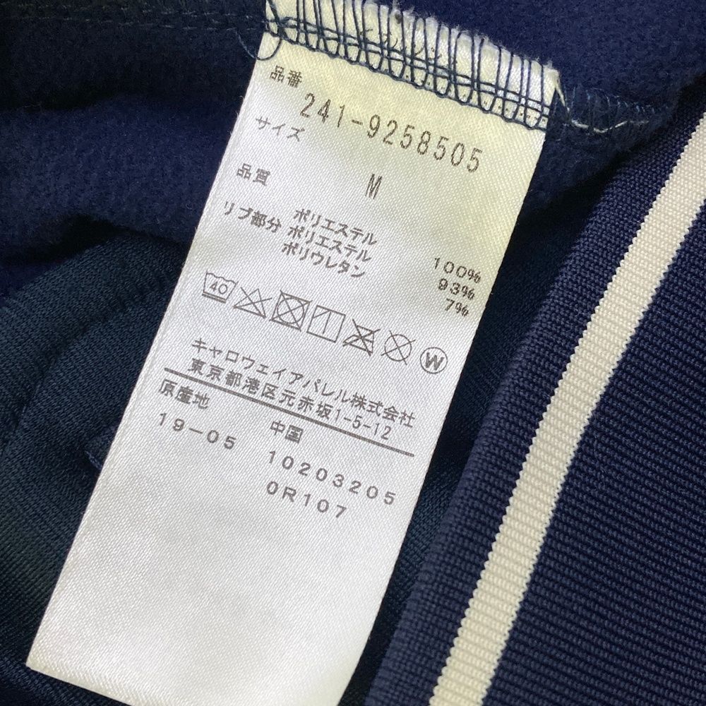 サイズ：M CALLAWAY キャロウェイ ラミネート ダブルジップ ジャケット