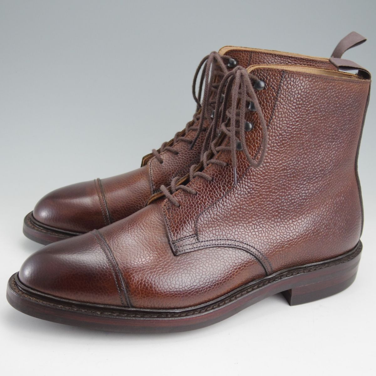 クロケット-ジョーンズ 7.5 E 定価 132 000- ダイナイトソール コニストン 325ラスト 濃茶 Crockett-Jones n 903