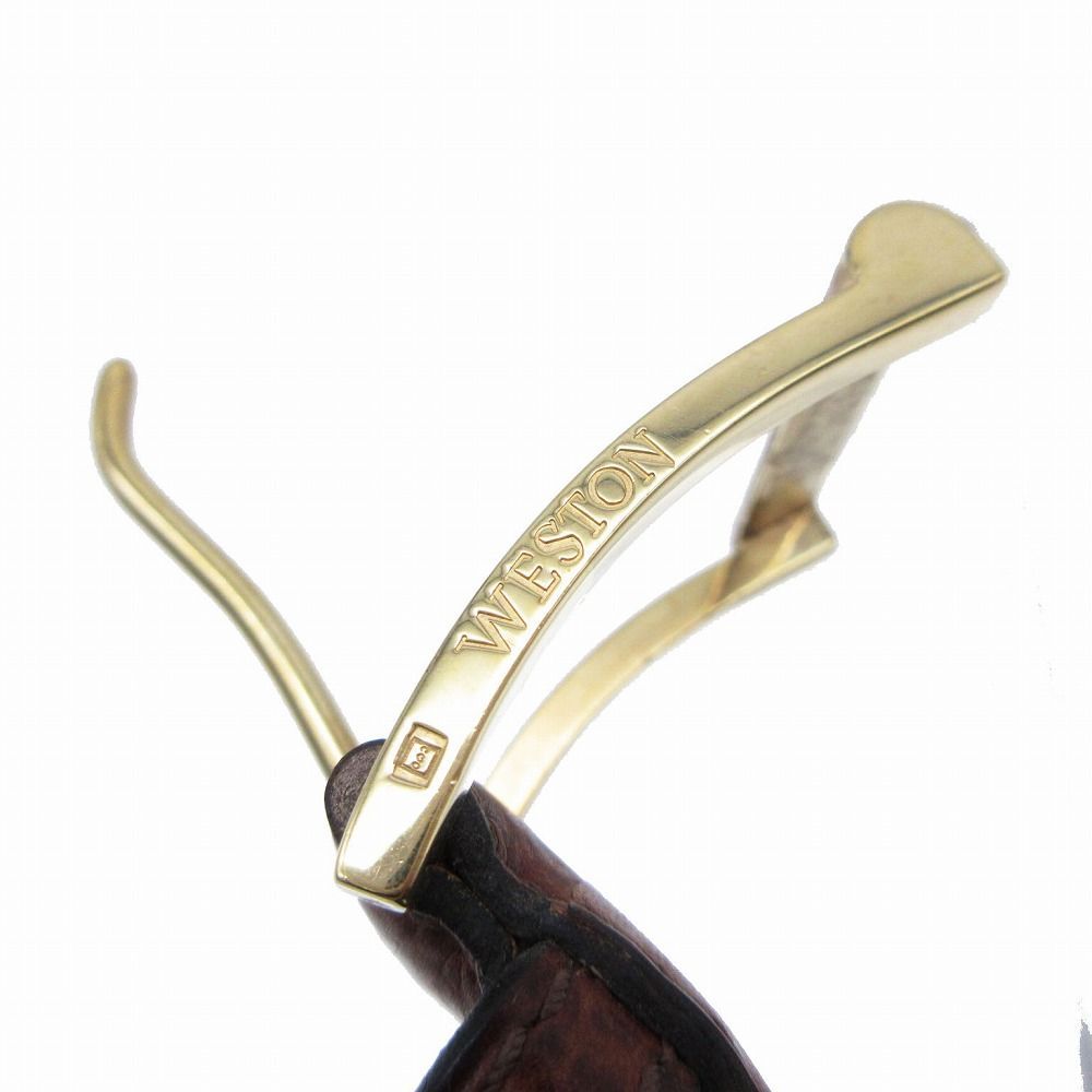J.M. WESTON ジェイエムウエストン ゴールドバックル レザー