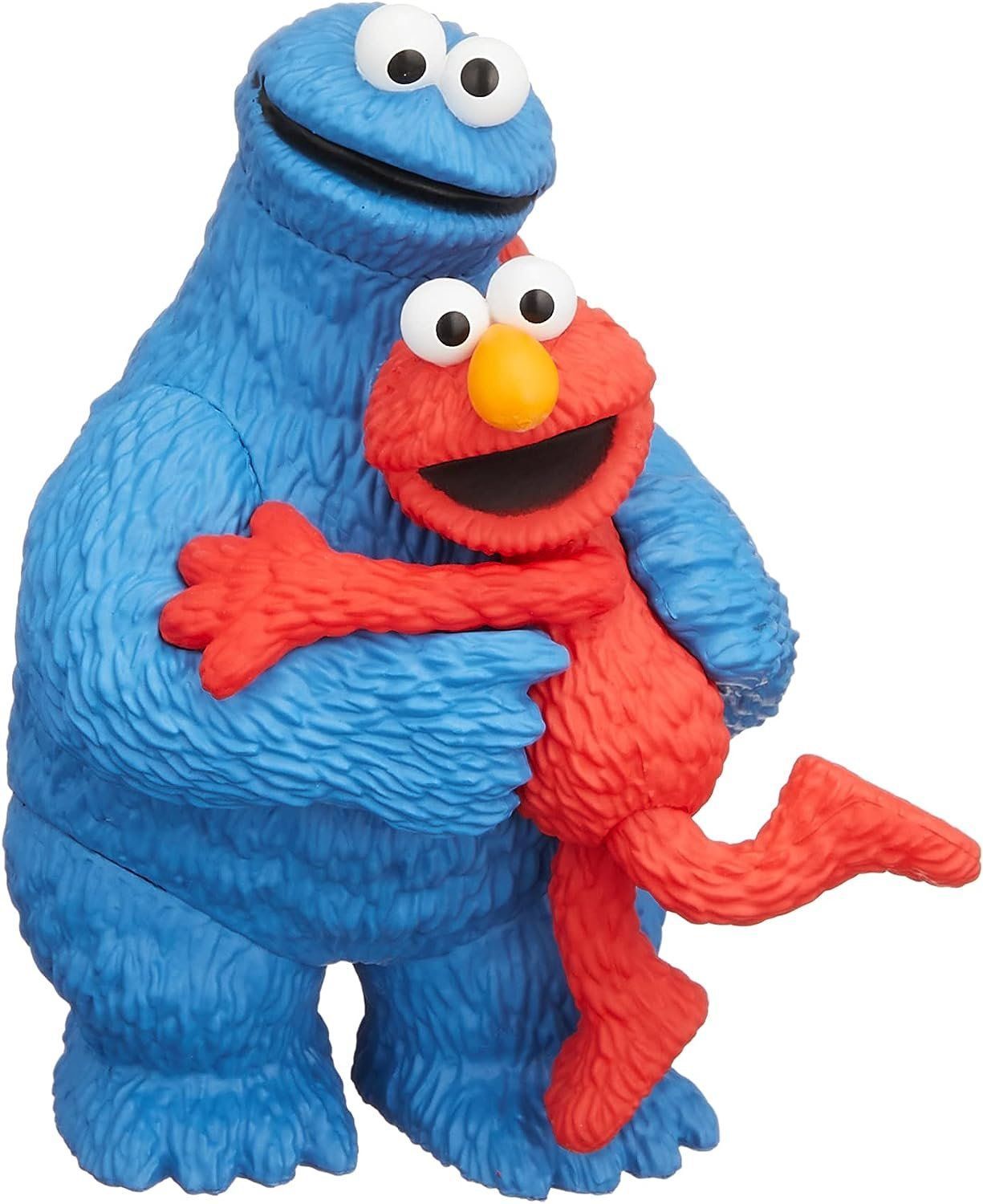 SESAME STREET - コメ必★セサミストリート フォトフレーム エルモ クッキーモンスター フィギュア エルモ & クッキーモンスター フィギュア セサミストリート 人形