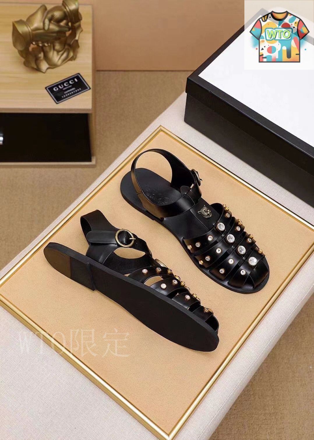 GUCCI グッチ メンズ サンダル09-WV89 - メルカリ