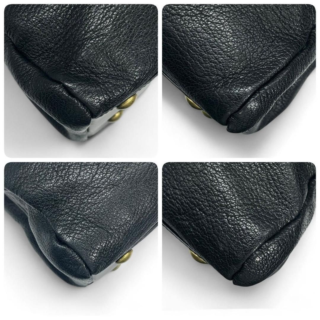 美品 mononogu モノノグ 2way ショルダーバッグ ミニボストン がま口