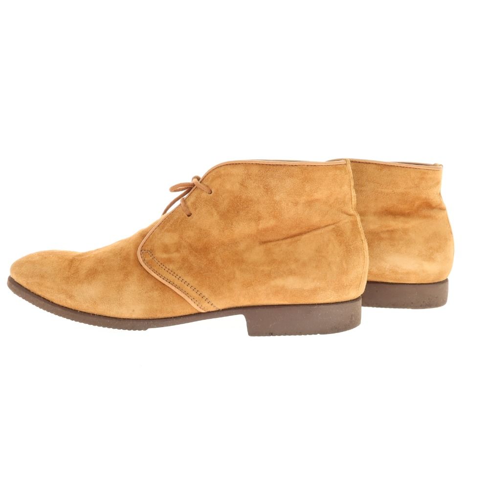 中古】フェランテ FERRANTE スエード チャッカブーツ ライトブラウン