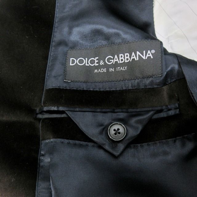 ドルチェ&ガッバーナ ドルガバ DOLCE&GABBANA LUXURY ベロア 