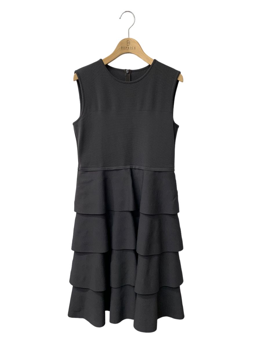 フォクシー　ワンピース　グレー FOXEY NEW YORK 美品 フォクシーニューヨーク ノースリーブ