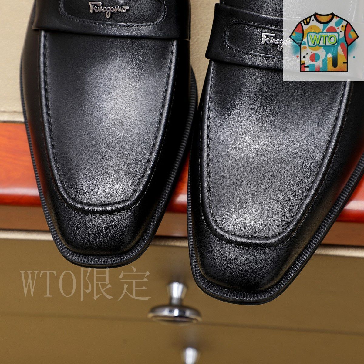 フェラガモのメンズシューズ Ferragamo フェラガモ メンズ ビジネス シューズ14-3 - メルカリ