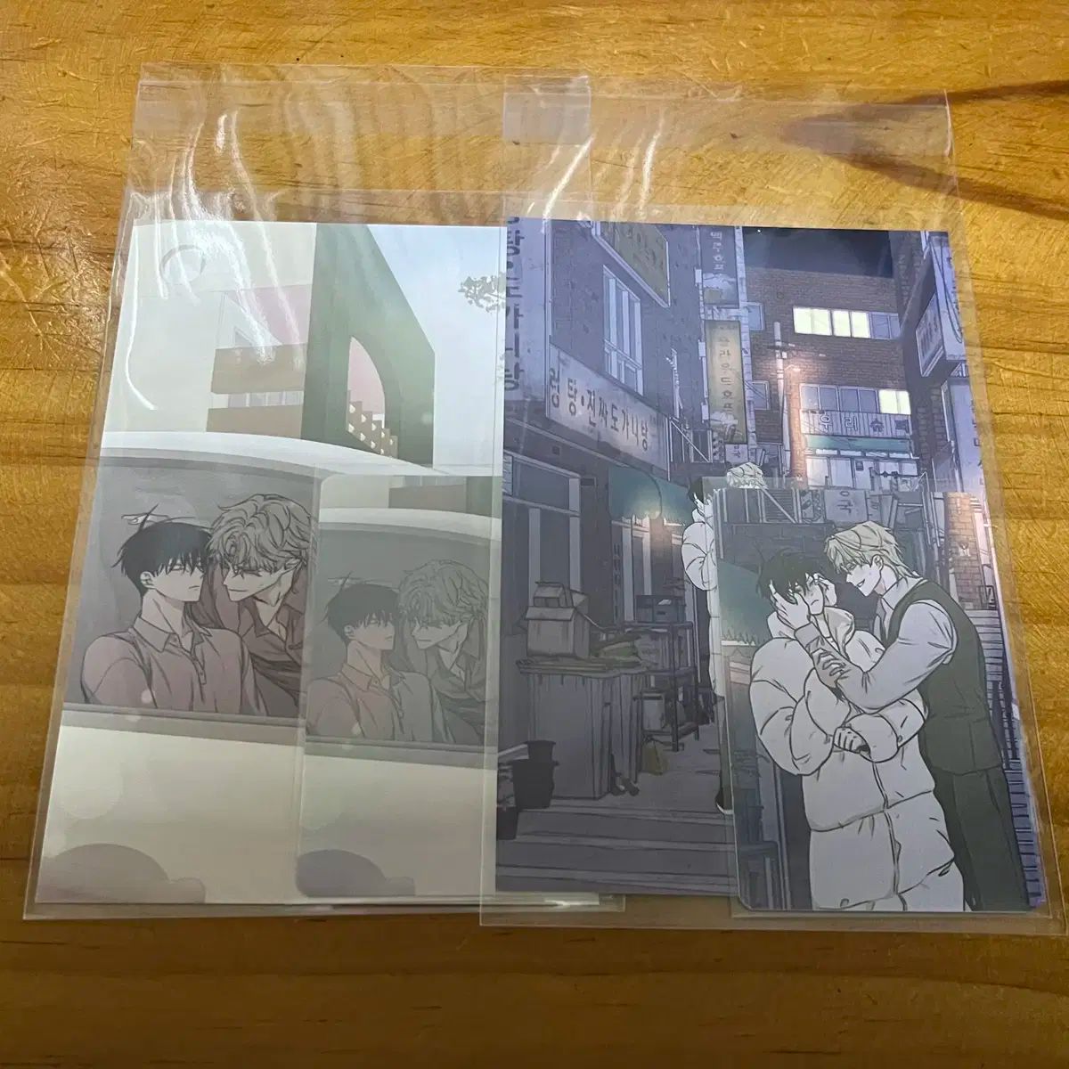 韓国BL 水辺の夜 ポップアップ フィルムパッケージ 4カット 全種セット