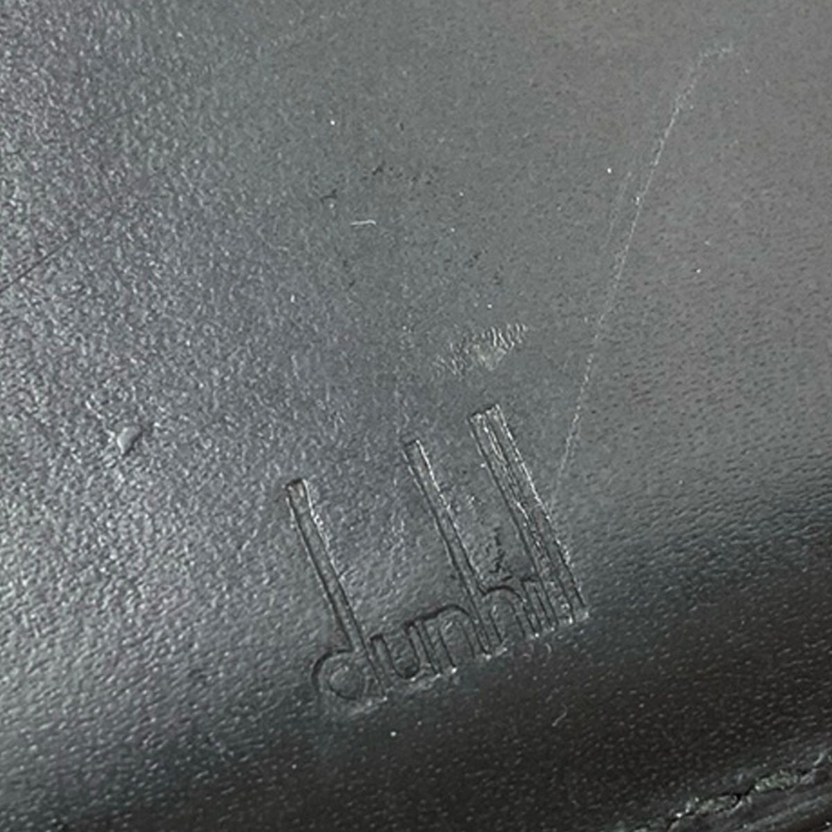 dunhill/ALFREDDUNHILL(ダンヒル) カードケース - 黒 レザー