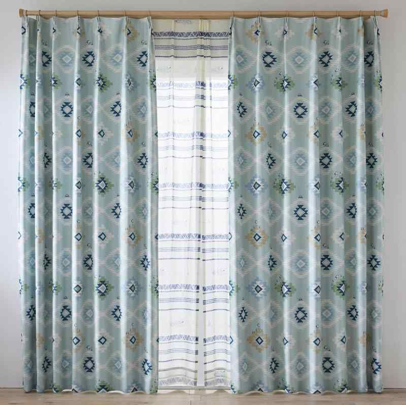 スミノエ コーストライフ カーテン ドレープ 1枚入 100×135cm B 323-75506