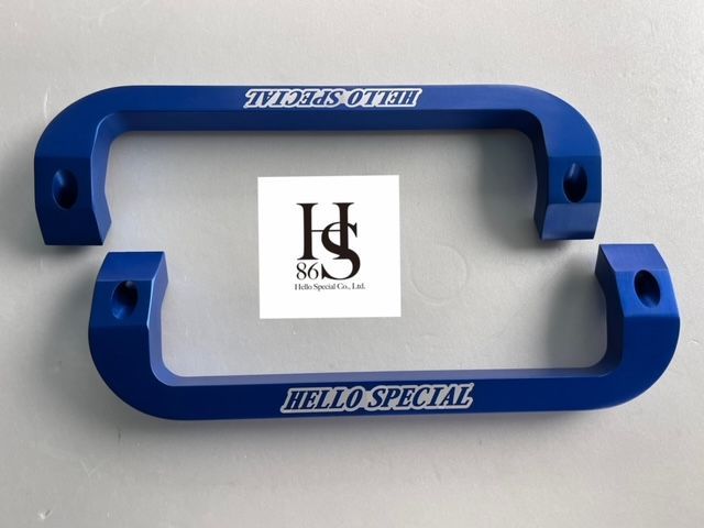 ハイゼットトラック前期 ジャンボ S500P S5510P アシストグリップ 左右セット ブルー 青 はろーすぺしゃる ハロー