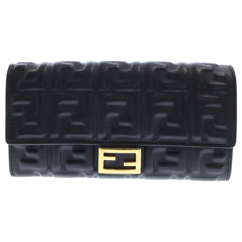 キングダム 1 -73 巻セット FENDI (フェンディ) バゲット コンチネルタル FFロゴ 長財布 ブラック