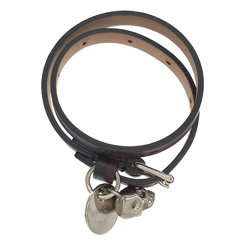 【新品】Alexander McQueen スカルチャーム ブレスレット アレキサンダーマックイーン Alexander McQueen ブレスレット