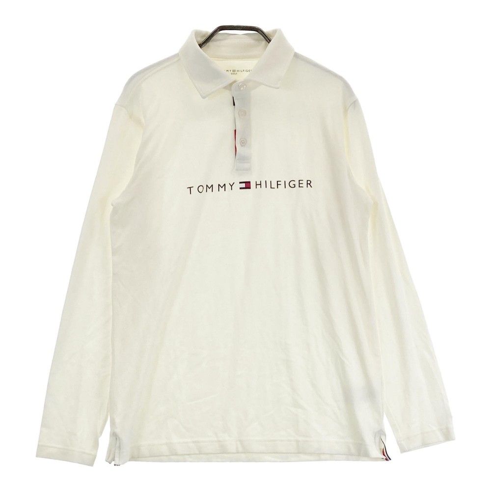 極美品   GOLFトミーヒルフィガー ポロシャツ長袖 dショッピング |トミー ヒルフィガー ゴルフ TOMMY HILFIGER