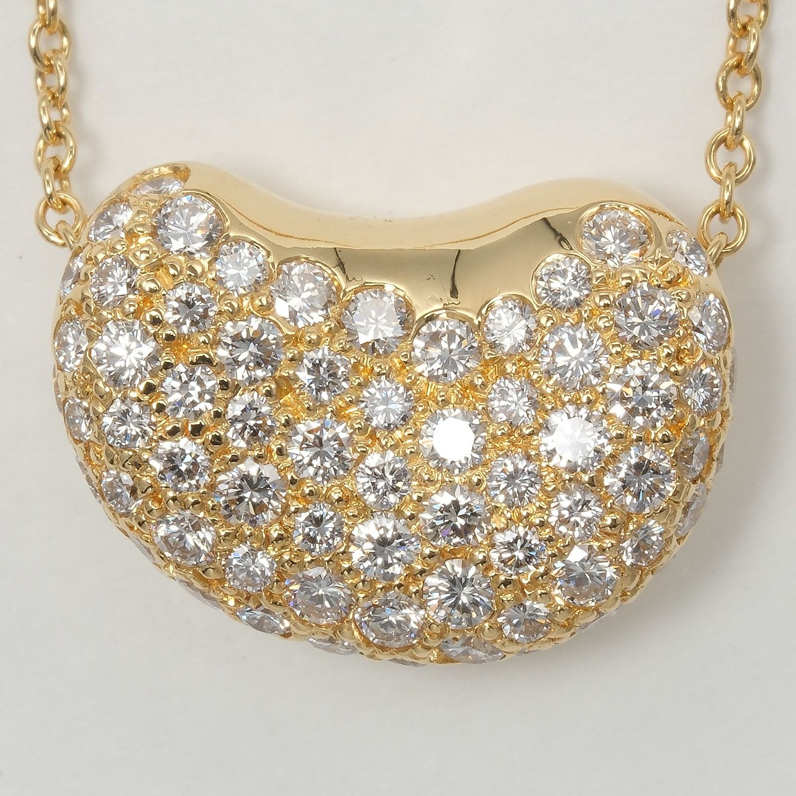 TIFFANY&Co.】ティファニー ビーンズ K18イエローゴールド  