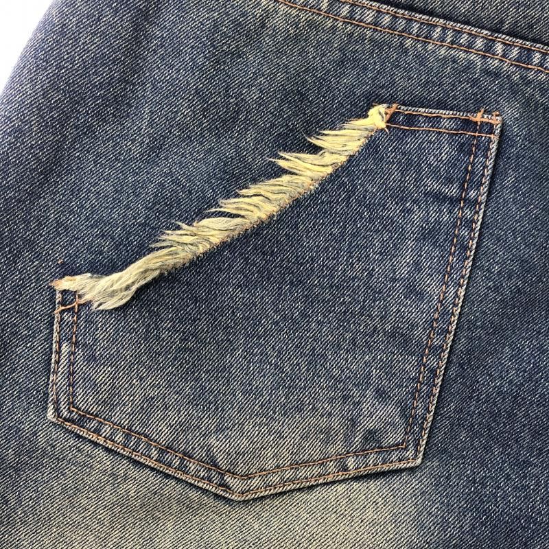 中古】MAINBOOTH Spark Denim Shorts ハーフパンツ M ブルー