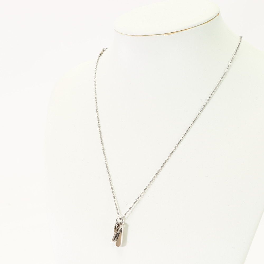 大人気ルイヴィトン コリエ チャームズ Vスクエア ネックレスメンズ