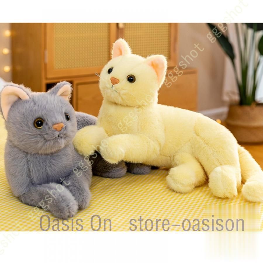リアルな猫のぬいぐるみ♡お願いにゃんこ♡猫お利口ぬいぐるみ♡まとめ売り♡9体 ねこぬいぐるみ 猫 リアル おもちゃ 可愛いネコ抱き枕 お誕生