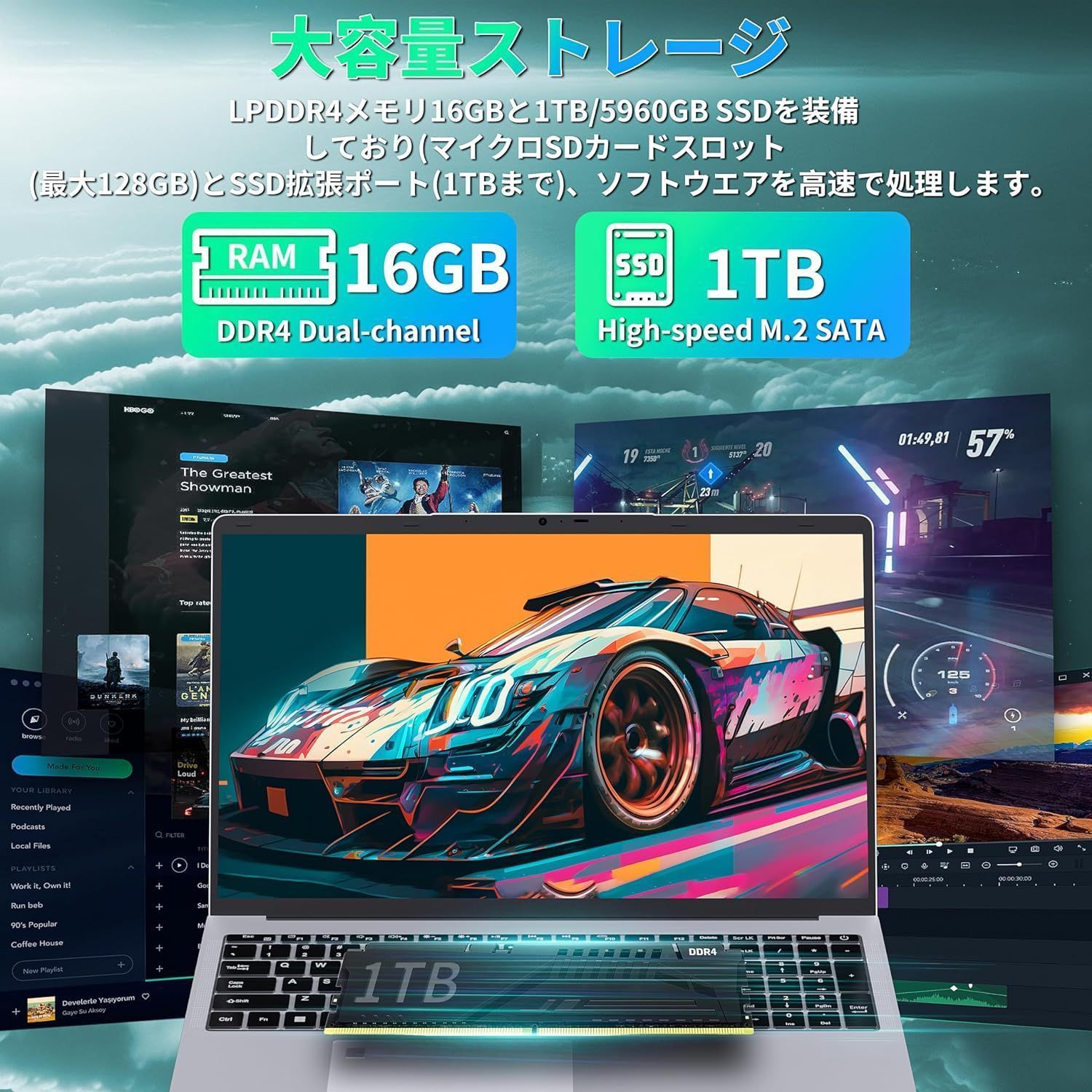 大画面