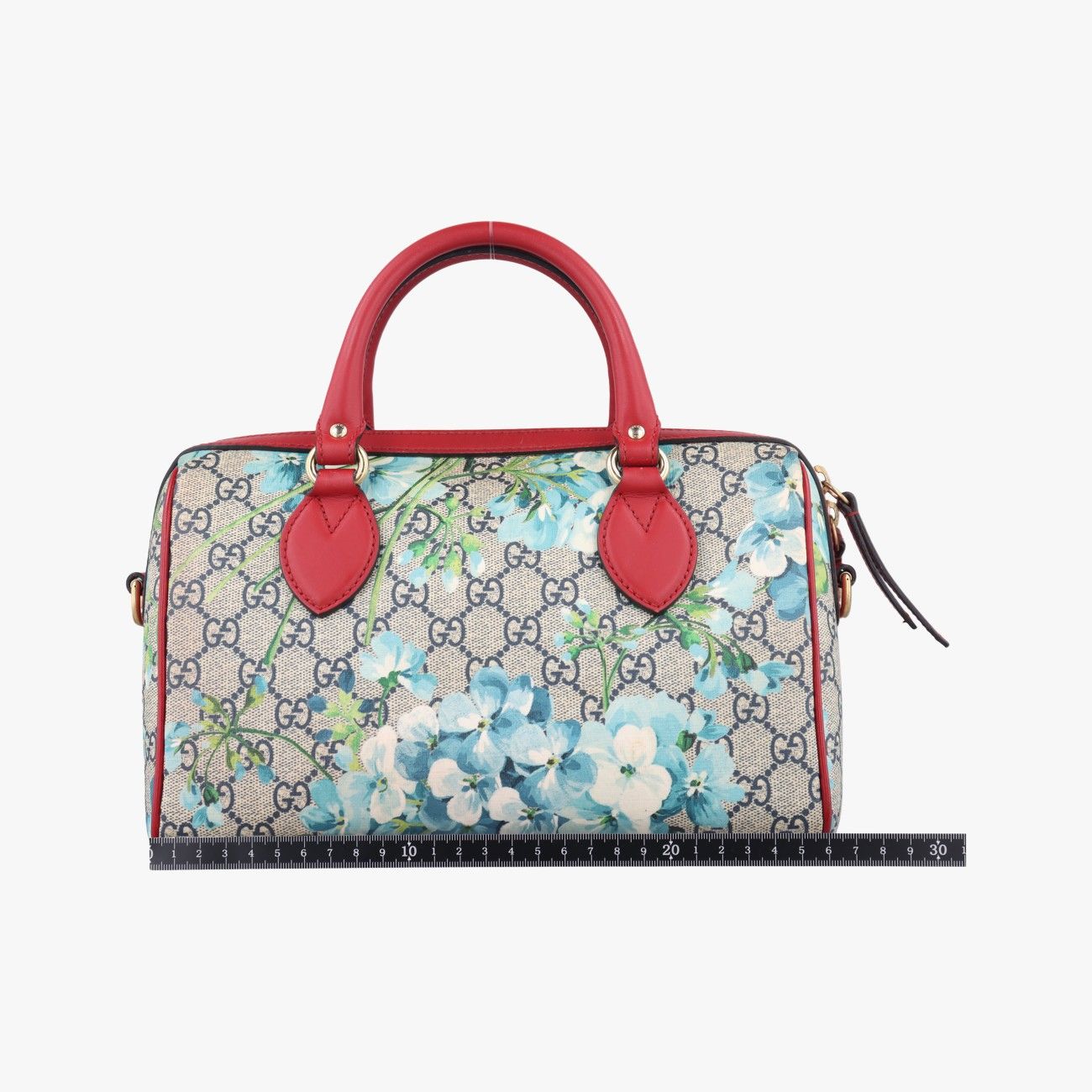 グッチGucciGGスプリームベージュ×ブルー×マルチ PVCコーティングキャンバス×レザー409529C020291767