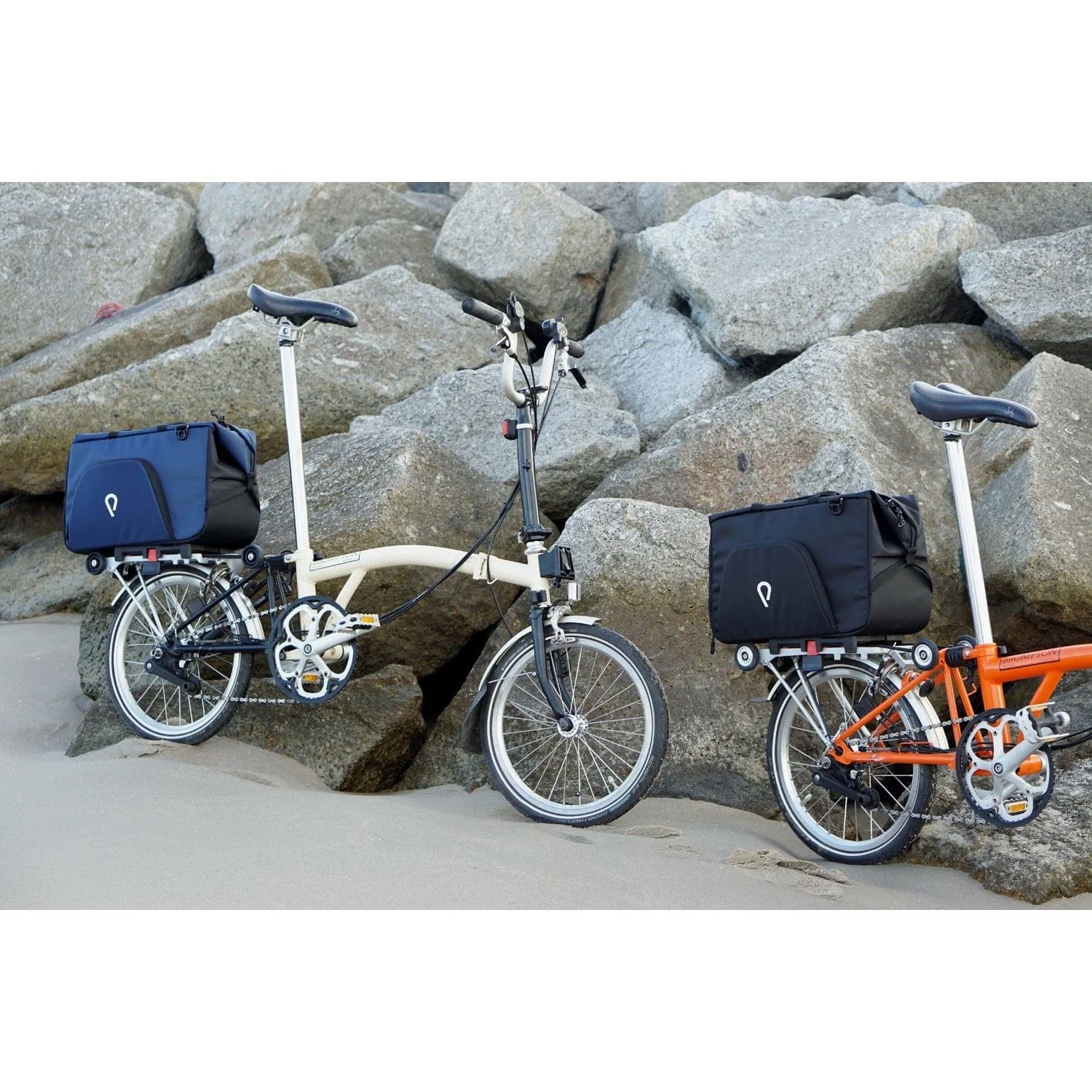 VINCITA】折りたたみ自転車用 リアキャリアバッグ 収納パニア