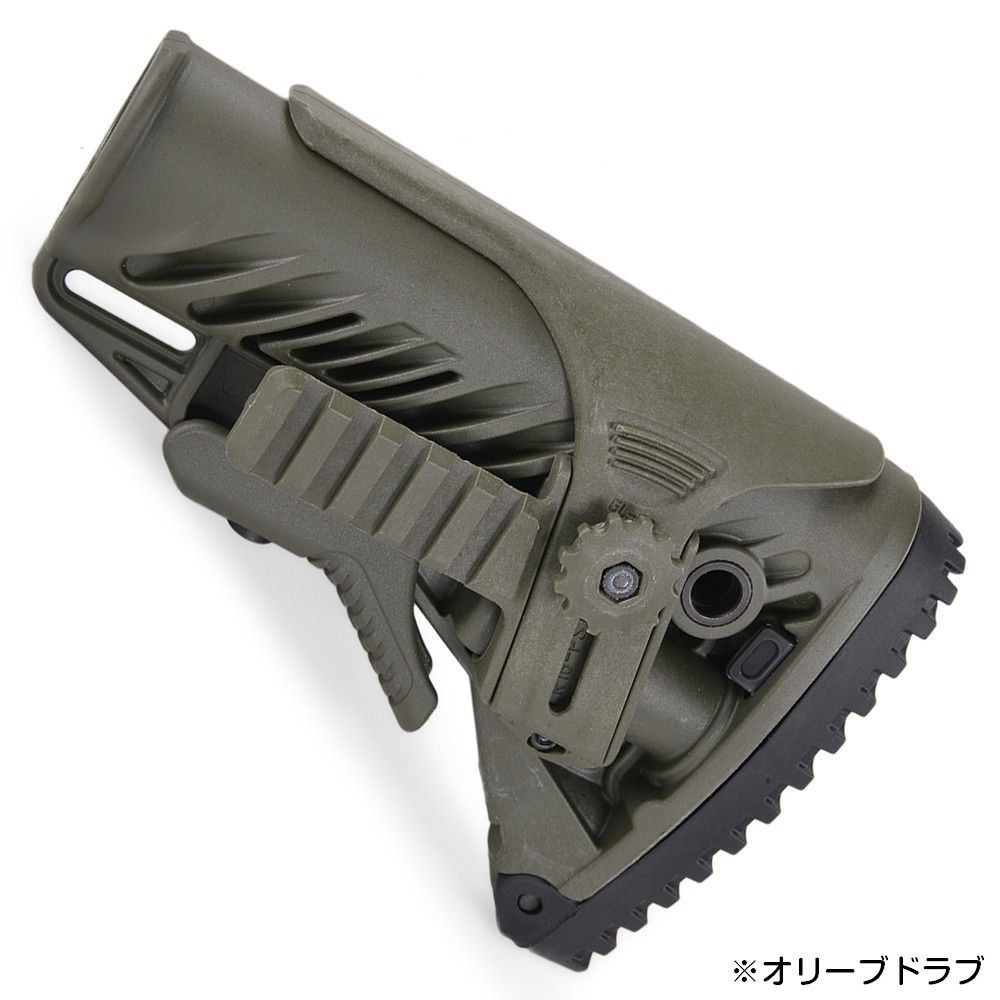 FAB DEFENSE ストック GLR-16 PCP レール&チークピース搭載 M4