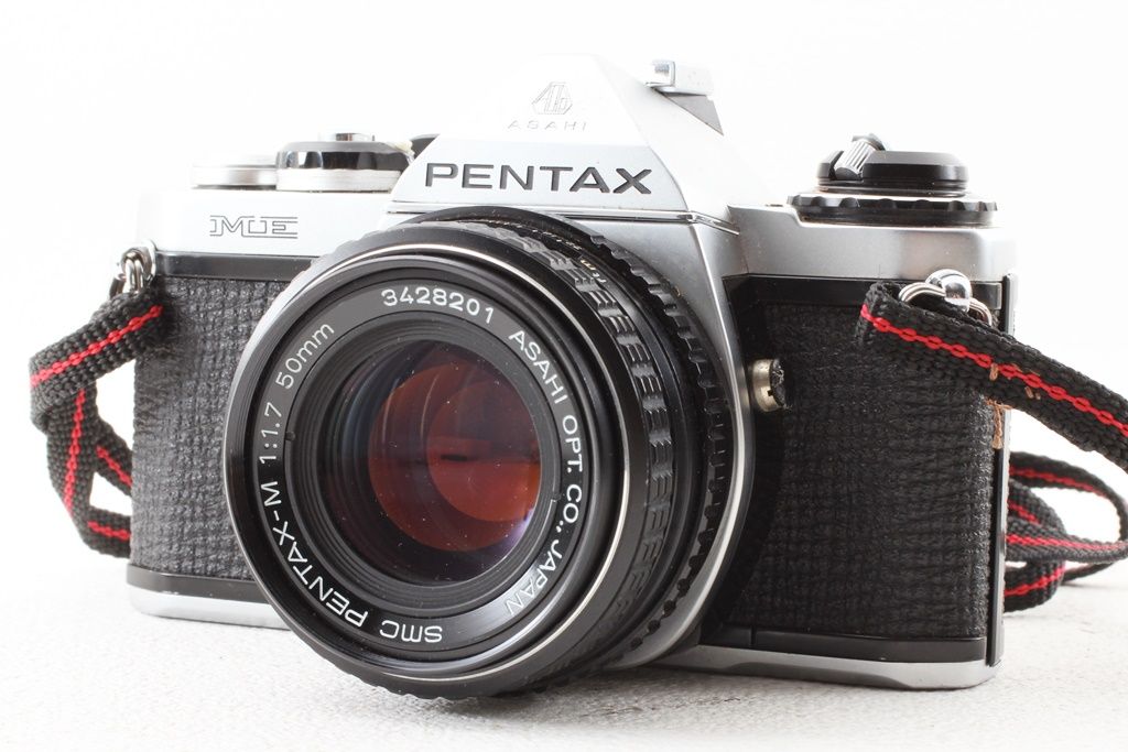 PENTAX ME 一眼レフカメラ SMC PENTAX-M 50mm 美品 格安 Pentax ペンタックス ME smc Pentax-M 50/1.7 レンズ付き