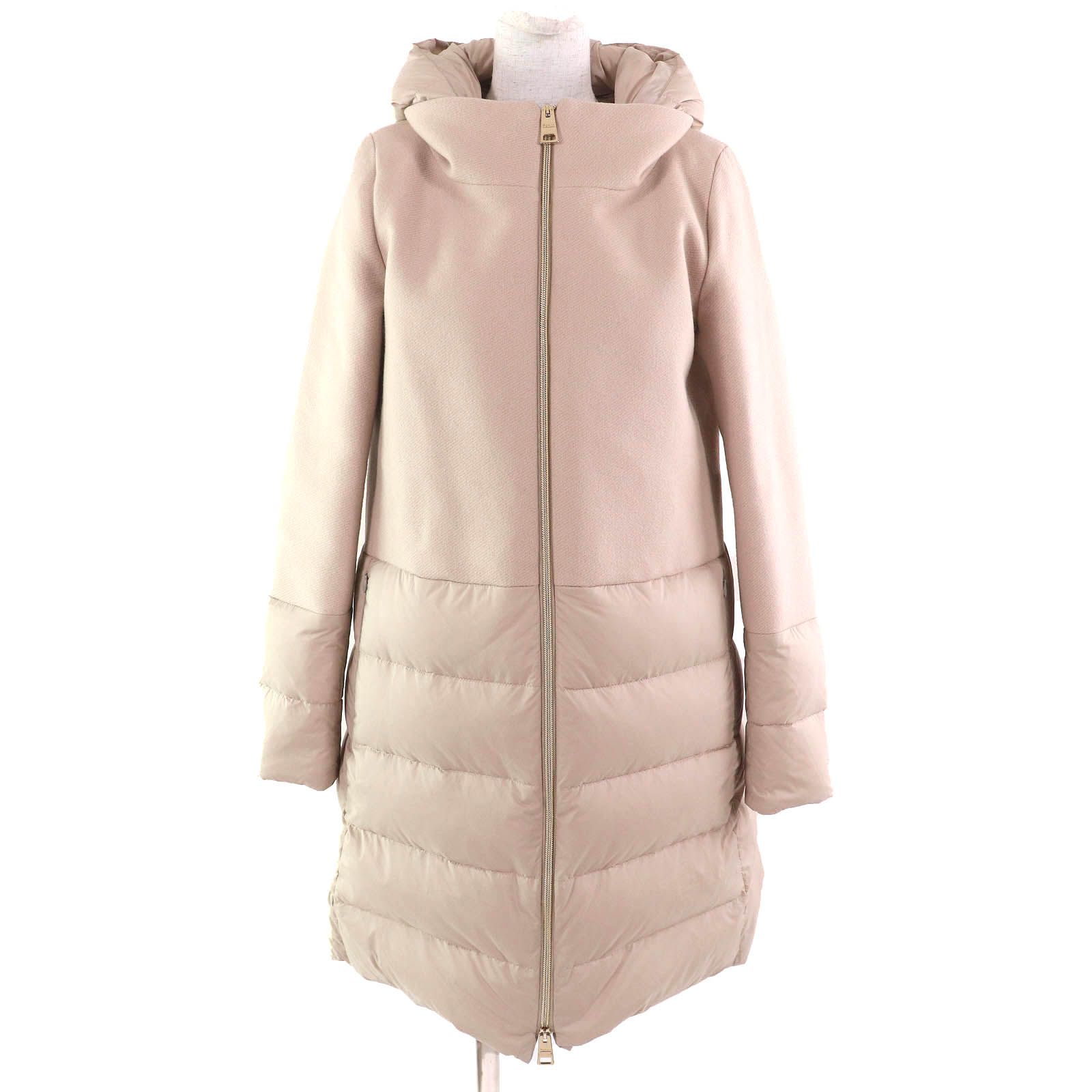 HERNO - 美品★Herno ヘルノ 2020年製  PI0848D DIAGONAL WOOL AND NUAGE PARKA フード付 ウール切替 スタンドカラー ZIP UP ダウンコート ダウンジャケット ブラック 42 イタリア製 正規品 レディース 楽天市場】ヘルノ ダウン ウール 切り替え レディース 2024AW