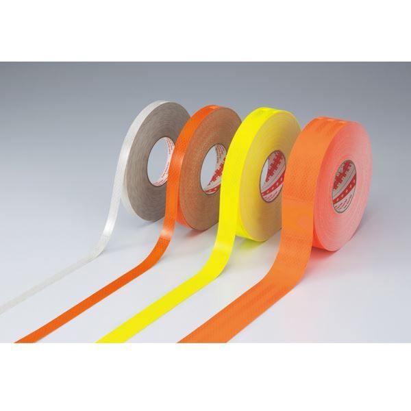 高輝度反射テープ SL5045-YR カラー：オレンジ 50mm幅【代引不可】 タイシショップ メルカリ
