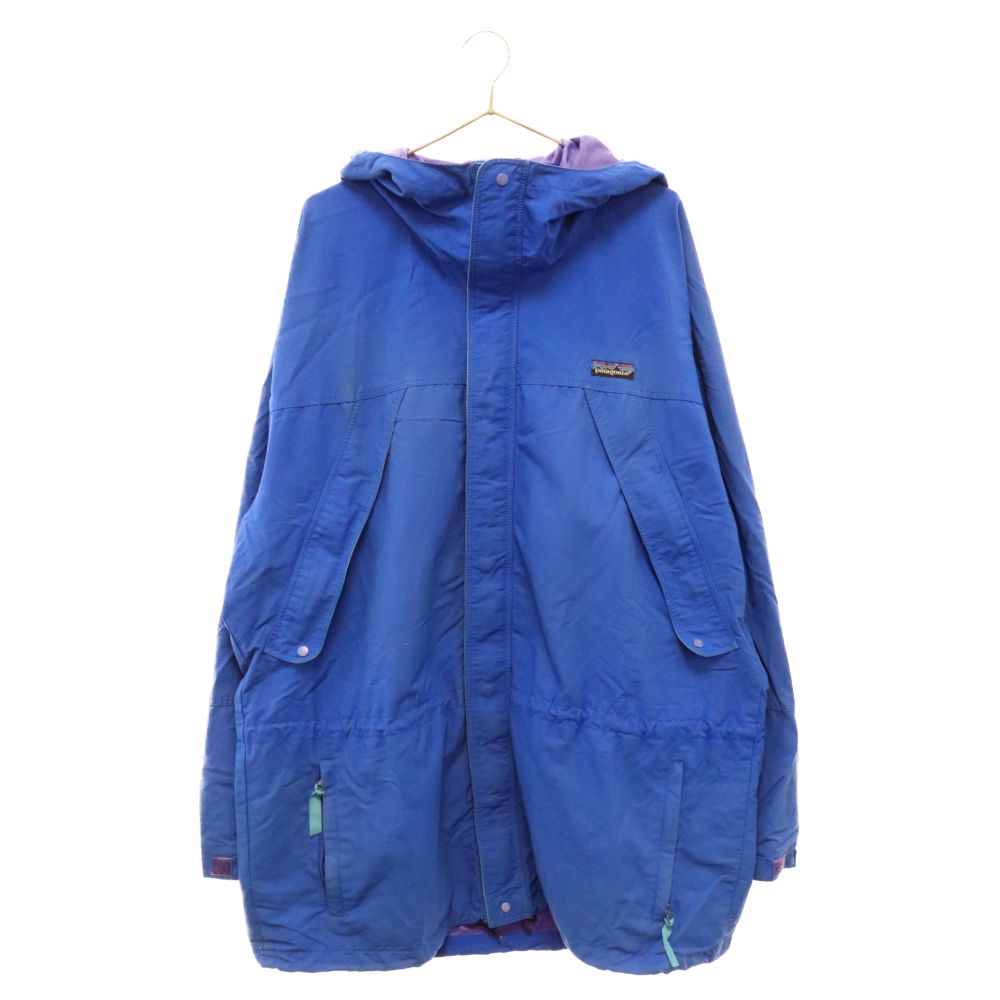 PATAGONIA (パタゴニア) 90s VINTAGE STORM JACKET ヴィンテージ ナイロン ストームジャケット マウンテンナイロンパーカー ブルー