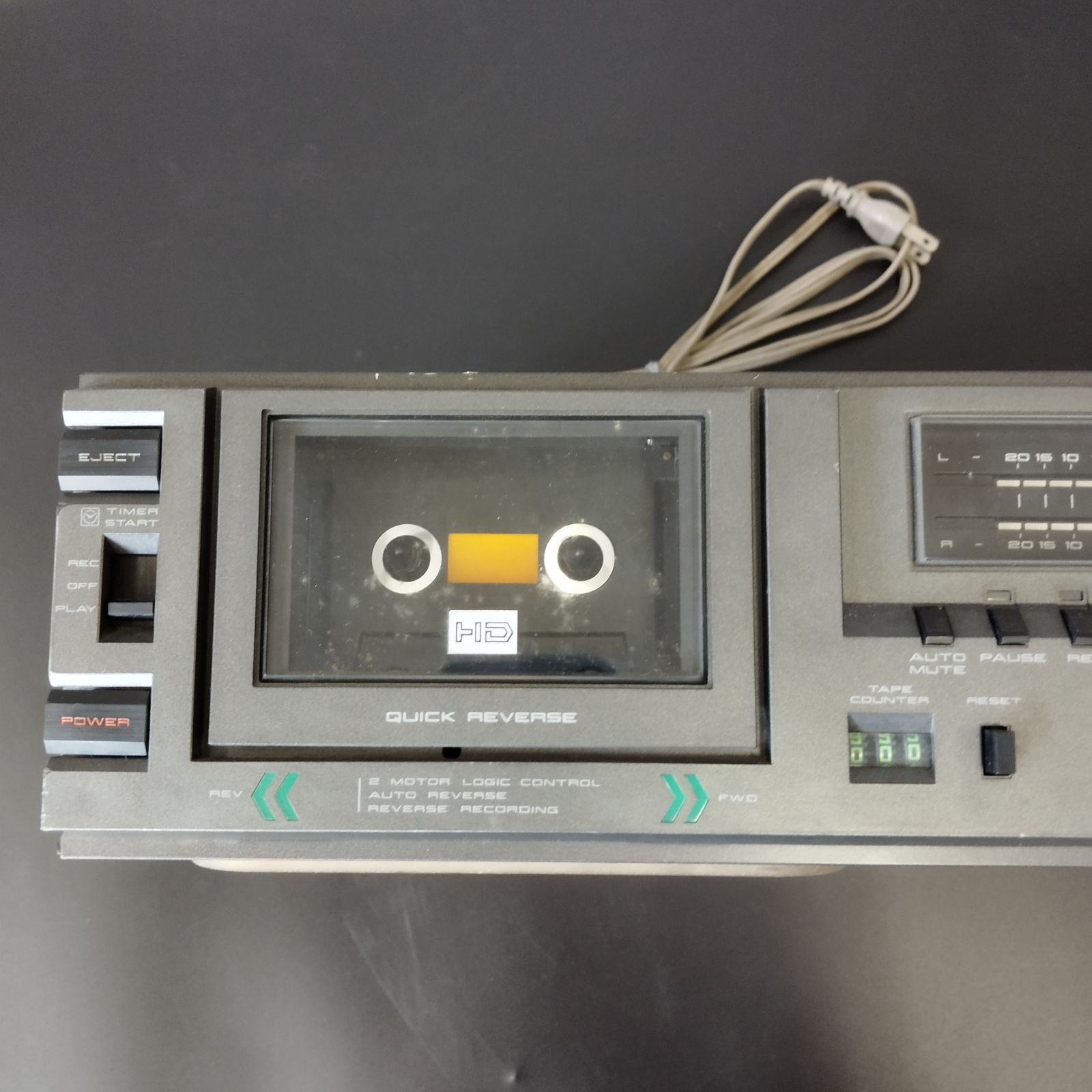 S14369】（ジャンク）AKAI アカイ ステレオ カセットデッキ