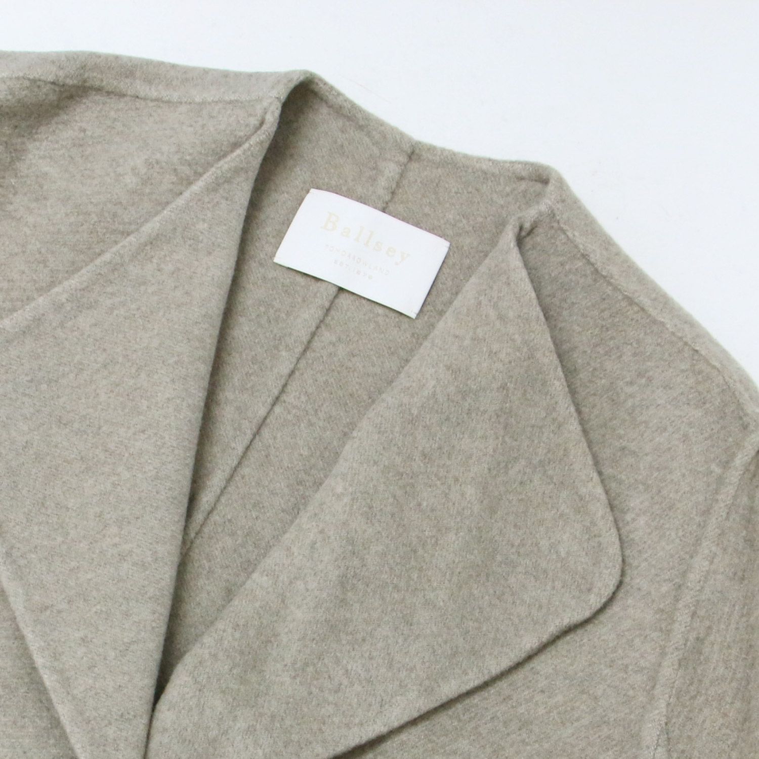 美品 Ballsey ボールジー コート サイズ:36(9号) ノーカラー ロング  