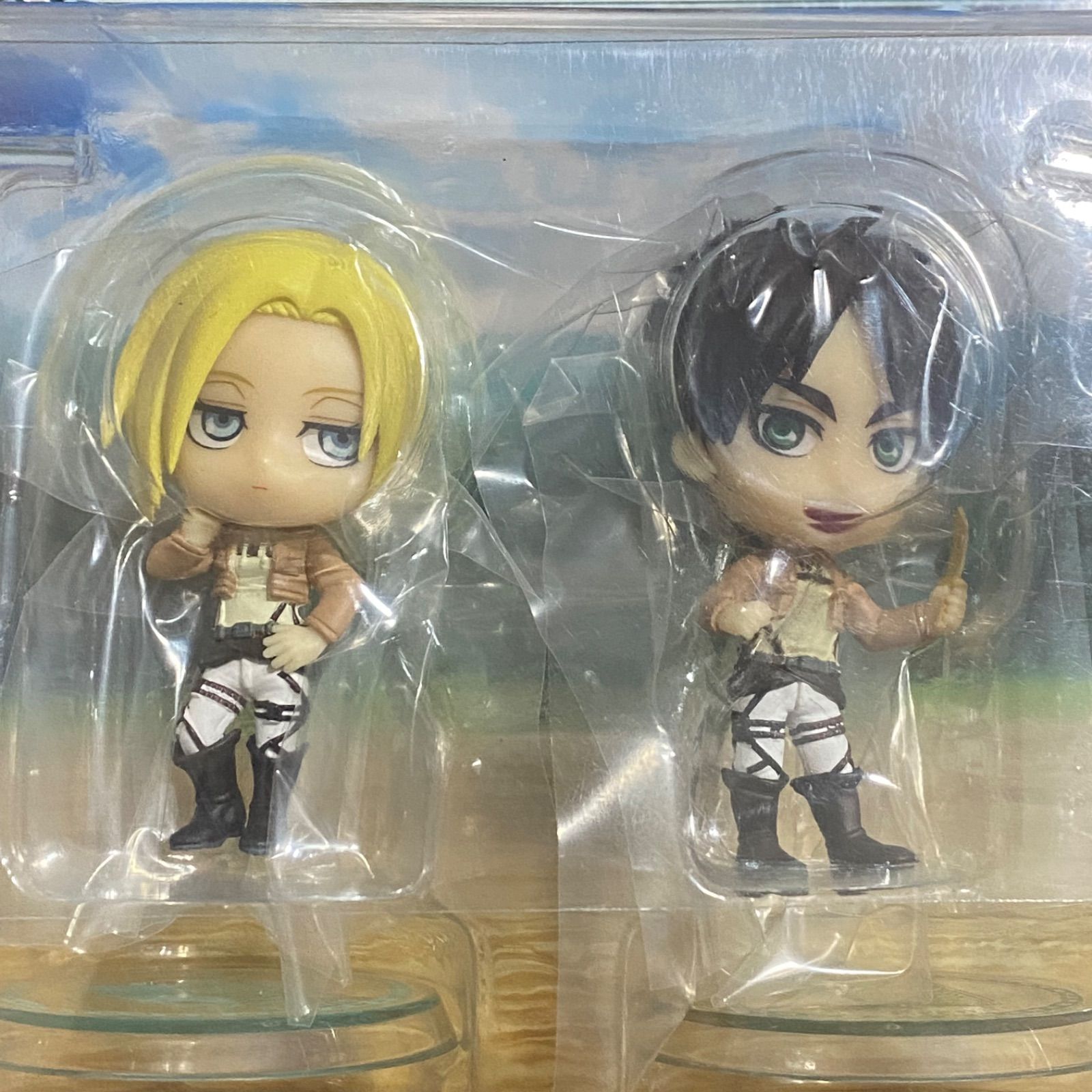 一番くじ 進撃の巨人 自由への進撃F賞&G賞　ちびきゅんキャラセット　おまけ付き 一番くじ 進撃の巨人 自由への進撃F賞&G賞 ちびきゅんキャラ