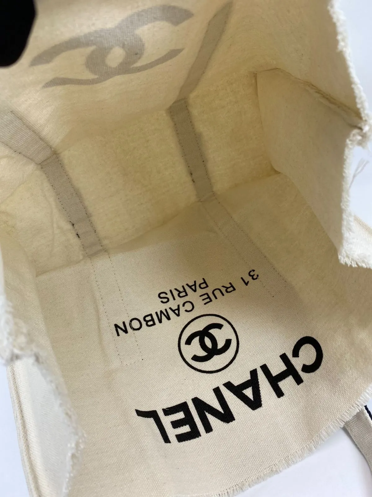 CHANEL シャネル トートバッグノベルティ キャンバストートバッグ 管理 