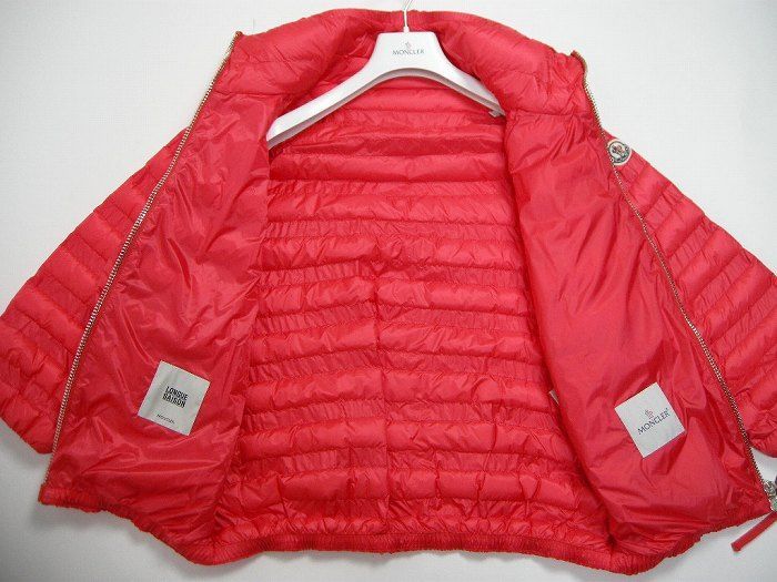 サイズ1-3□新品□モンクレール TACAUD ライトダウンジャケット レッド