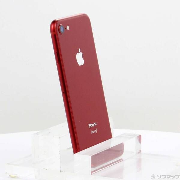 中古品〕 iPhone8 64GB プロダクトレッド MRRY2J／A SIMフリー【262